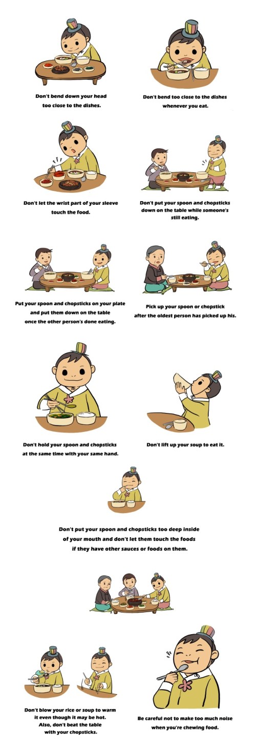 Korean Table Manners