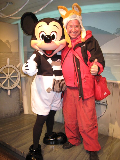 Werefox meets Mickey Mouse!