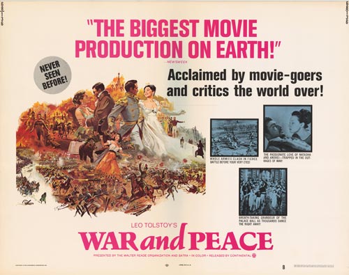 War and Peace Movie Poster