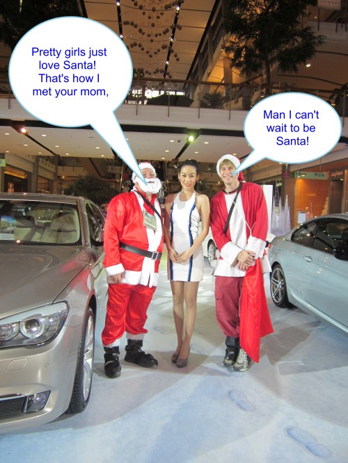 BMW Race Car Queen, Hugh Fox III, Wyatt Akin 