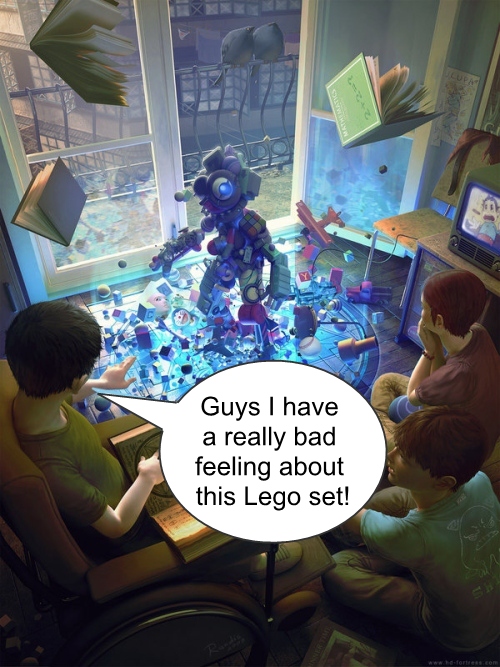 Funny Fantasies 7 Guys I have a really bad feeling about this Lego set