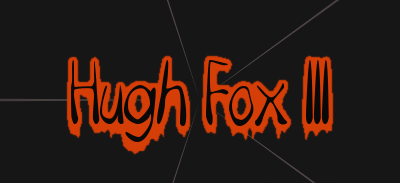 Hugh Fox III - Happy Halloween