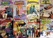 Alien Transformations, Alien Collage Key, Action Comics #239, Adventure #270, Aquaman #16, Batman #140, Blackhawk #177, Alien Blackhawk, Detective Comics #251, Jimmy Olsen #32 