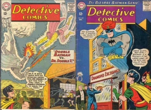 Detective Comics #316, Energy Batman, Detective Comics #322, Genie Batman