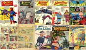 Animal Transformations, Animal Collage Key, Action Comics #243, Lion Headed Superman, Action Comics #296, Ant Superman, Action Comics #303, Kryptonian Monster, Action Comics #284, Mermaid Supergirl, Adventure #330, Gorilla Braniac 5, Black Hawk #205, Dinosaur, Gorilla, Jimmy Olsen #66, Cat Headed Lois Lane, Lois Lane #13, Lois Lane #92, Lois Lane Centaur, Supergirl #8, Medusa Hair, Superman #139 