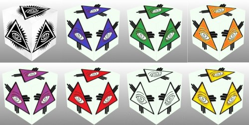 00Eye of Providence Collage 3D cube, dice, Eye of Providence, Black Eye of Providence, Blue Eye of Providence, Green Eye of Providence, Purple Eye of Providence, Red Eye of Providence, Yellow Eye of Providence, Violet Eye of Providence, Orange Eye of Providence, Purple Eye of Providence, collage