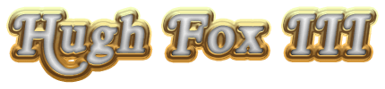 Hugh Fox III - Gold Outline