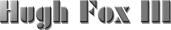 Hugh Fox III - Gradient Bevel