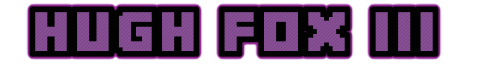 Hugh Fox III - Purple Name
