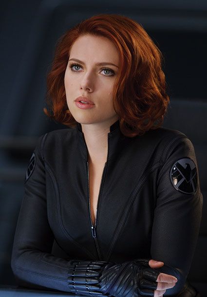 5) Scarlett Johansson as Natasha Romanoff Black Widow