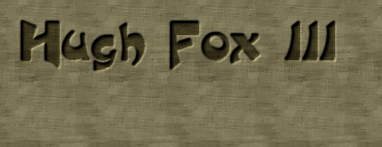 Hugh Fox III - Embossed