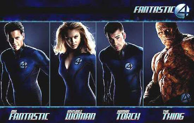 Mister Fantastic, Human Torch, Invisible Woman, The Thing
