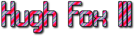 Hugh Fox III - Candy Cane