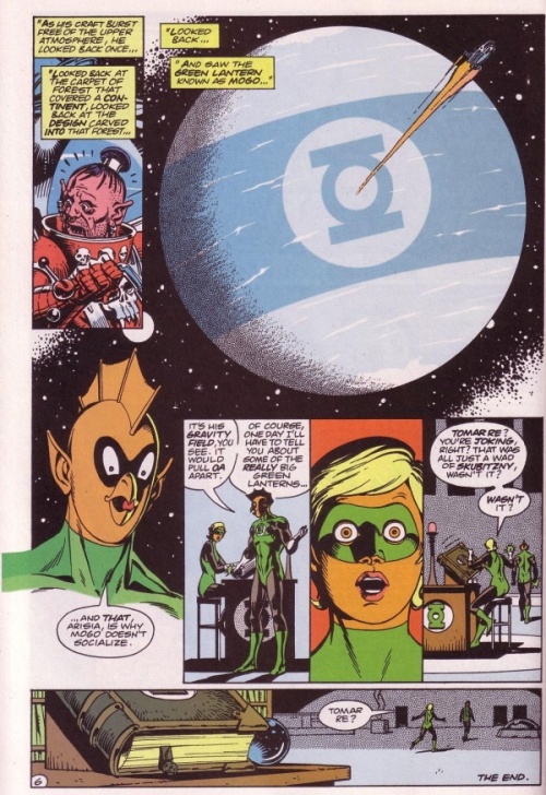 16-Mogo Doesn't Socialize Green Lantern #188, v2 - Page 6