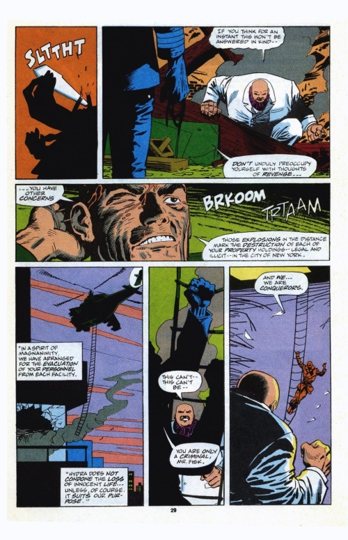 17-36 Stratagems as Portrayed in Comic Books-Daredevil V1 #299 (1991) - Page 22