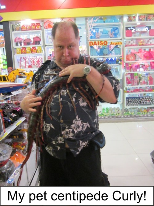 Hugh Fox Giant Centipede 1