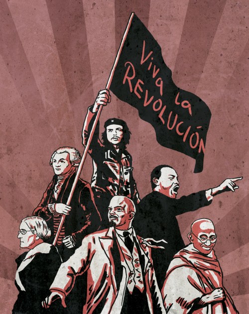 viva-la-revolucion-ernesto-che-guevara-maximilien-robespierre-martin-luther-king-susan-b-anthony-vladimir-ilyich-lenin-mohandas-gandhi