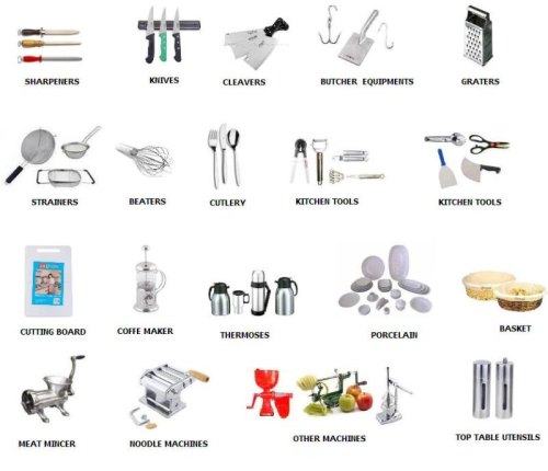 16Kitchen Utensils