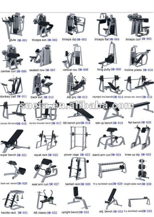 17Exercise Machines