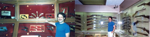 Hugh Fox and Gun Collection