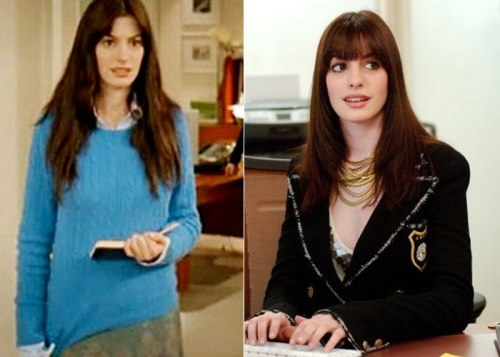 2 Anne Hathaway as Andy Sachs