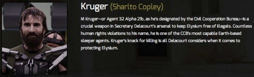 3Sharlto Copley as Agent C.M. Kruger