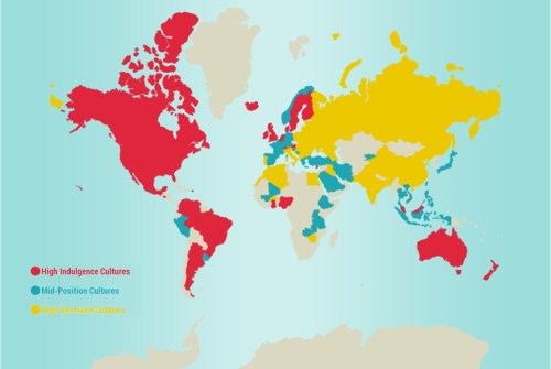 Hofstede Indulgence versus Restrained