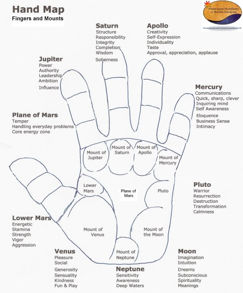 Palmistry Mounts Resized