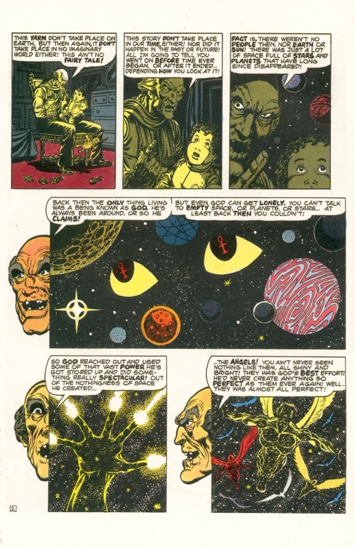 Abstract Entities-Jim Starling-The Birth of Death-Star Reach Classics #1 (1984) - Page 4