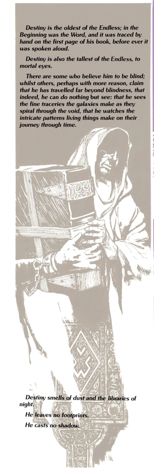 DC Abstract Entities-Destiny-The Sandman-Season Of Mists V4 (2011)