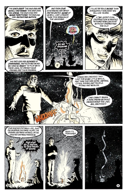 DC Abstract Entities-Destruction-The Sandman-Brief Lives V7 (Vertigo)