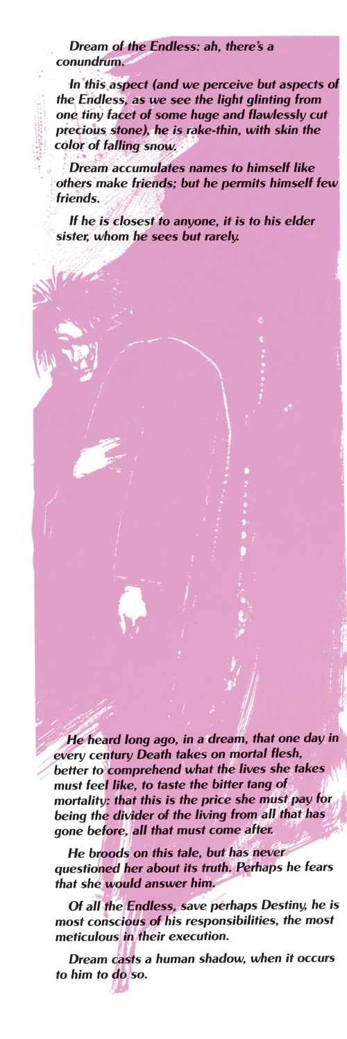 DC Abstract Entities-Dream-The Sandman-Season Of Mists V4 (Vertigo)