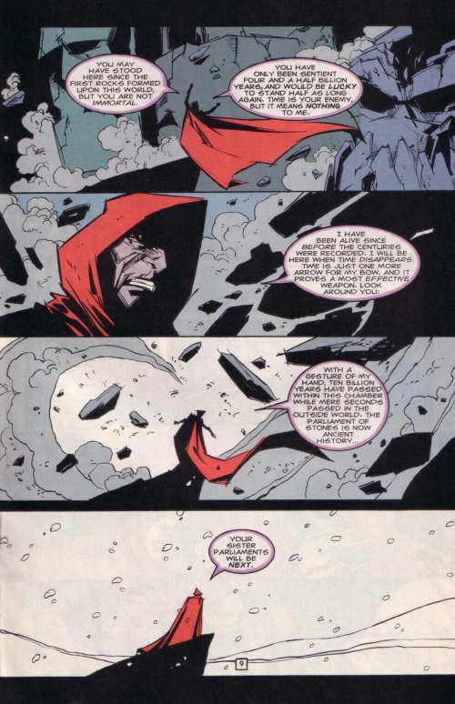 DC Abstract Entities-Word-Swamp Thing V2 #168 - Page 10