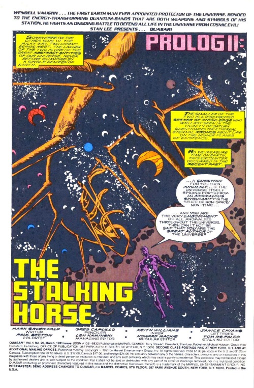 Marvel Abstract Entities-Anomaly-Quasar V1 #20 - Page 2