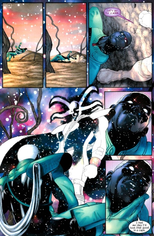 Marvel Abstract Entities-Entropy-Captain Marvel V4 #5 (2003) - Page 18