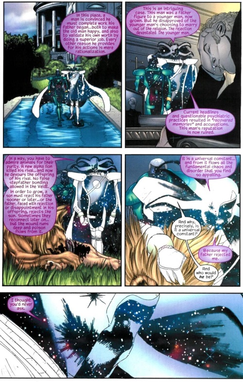 Marvel Abstract Entities-Entropy-Captain Marvel V4 #5 (2003) - Page 21