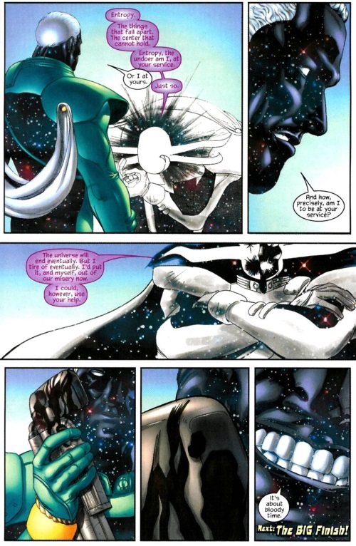 Marvel Abstract Entities-Entropy-Captain Marvel V4 #5 (2003) - Page 23