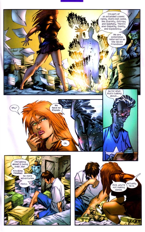 Marvel Abstract Entities-Eulogy-Captain Marvel V4 #25 (2004) - Page 13