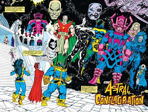 Marvel Abstract Entities-Infinity Gauntlet #4 (Marvel)