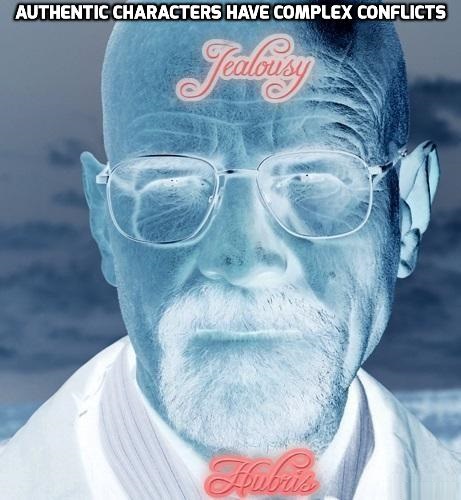 Walter White-Authentic Characters Have Complex Conflicts