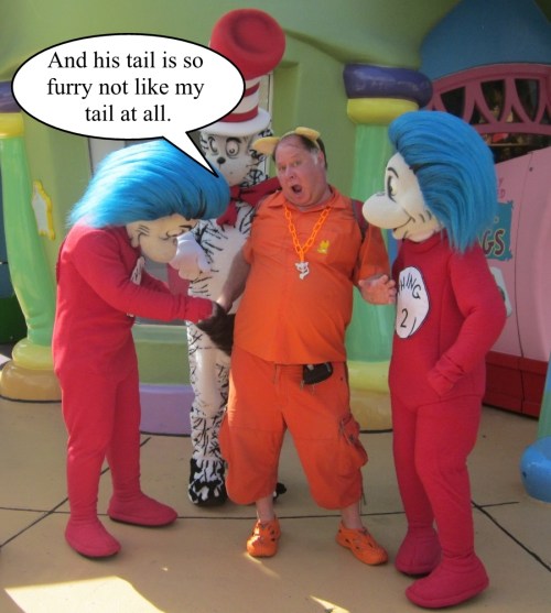Orange Werefox Meets the Cat in the Hat 3
